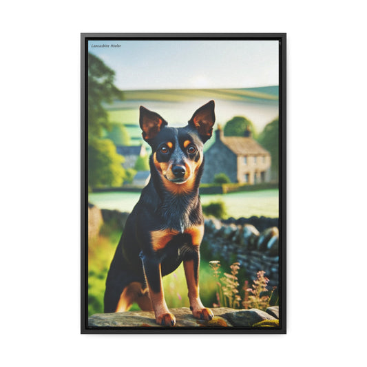 The Energetic Lancashire Heeler: A Vibrant Digital Masterpiece by Arturo Digavi