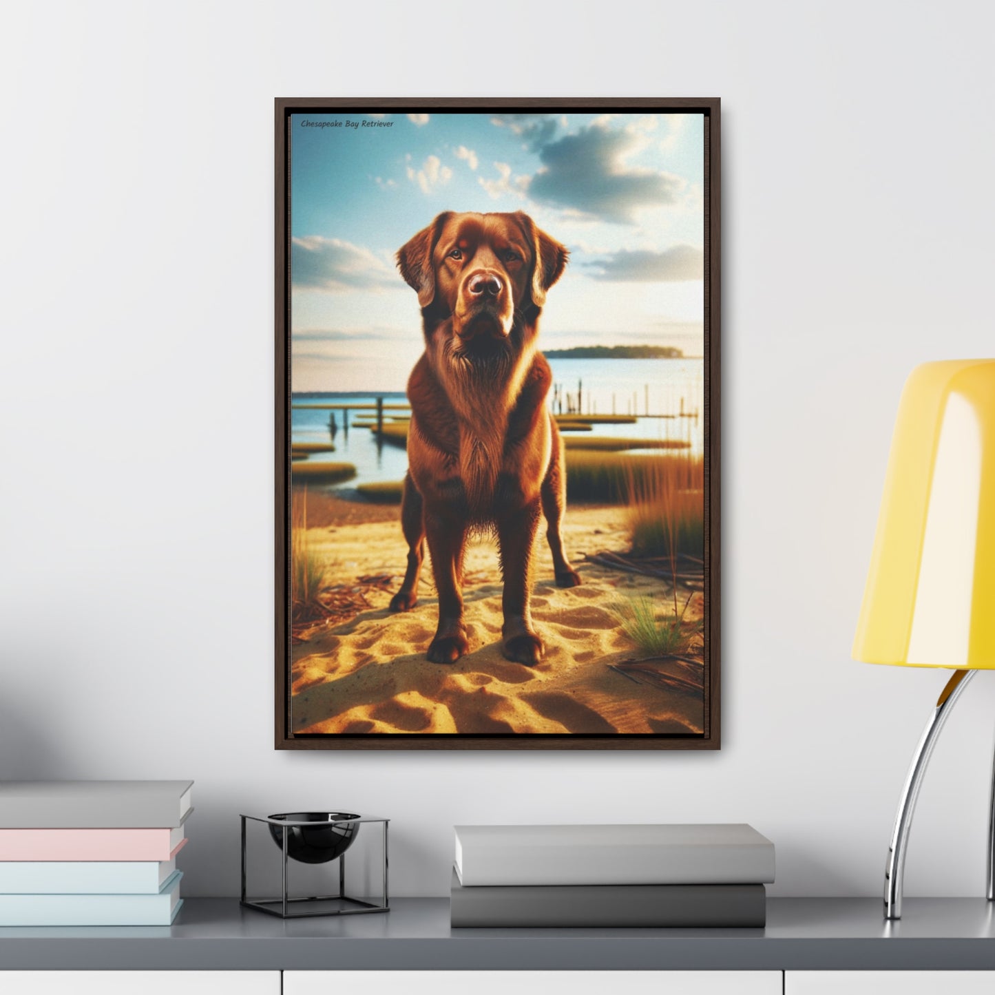 Majestic Chesapeake Bay Retriever