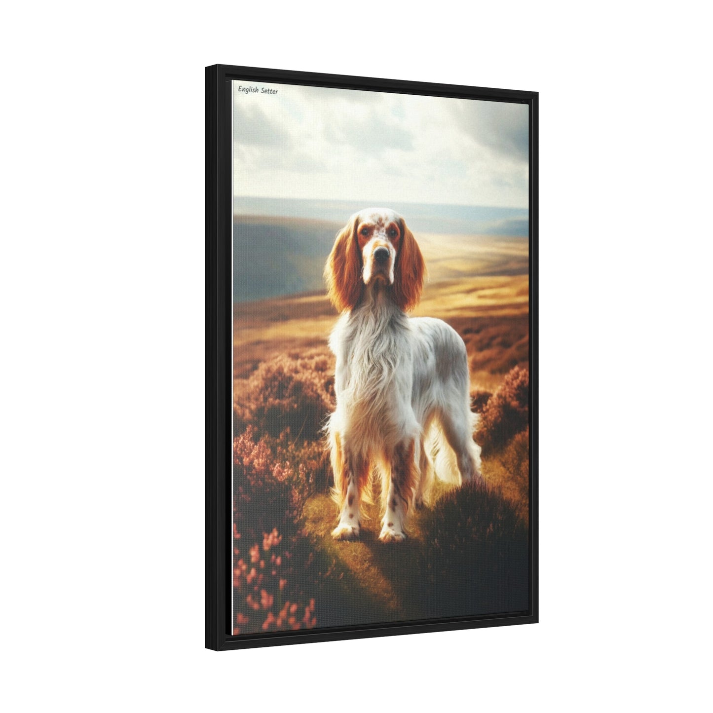 Majestic English Setter - A Digital Masterpiece by Arturo Digavi