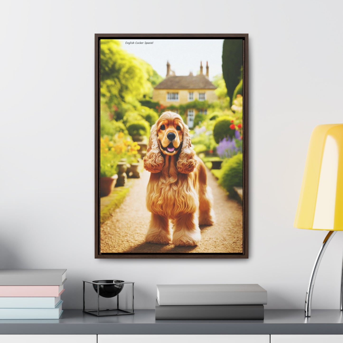 Elegant English Cocker Spaniel - Digital Artwork by Arturo Digavi