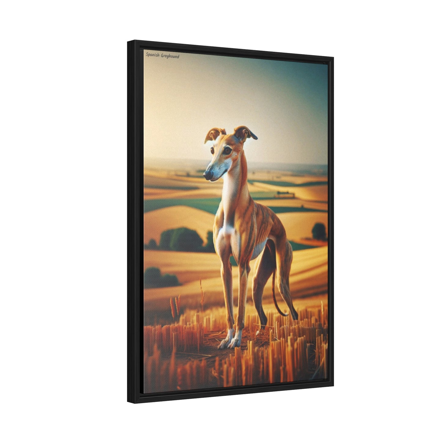 Spanish Greyhound: Grace in Motion by Arturo Digavi