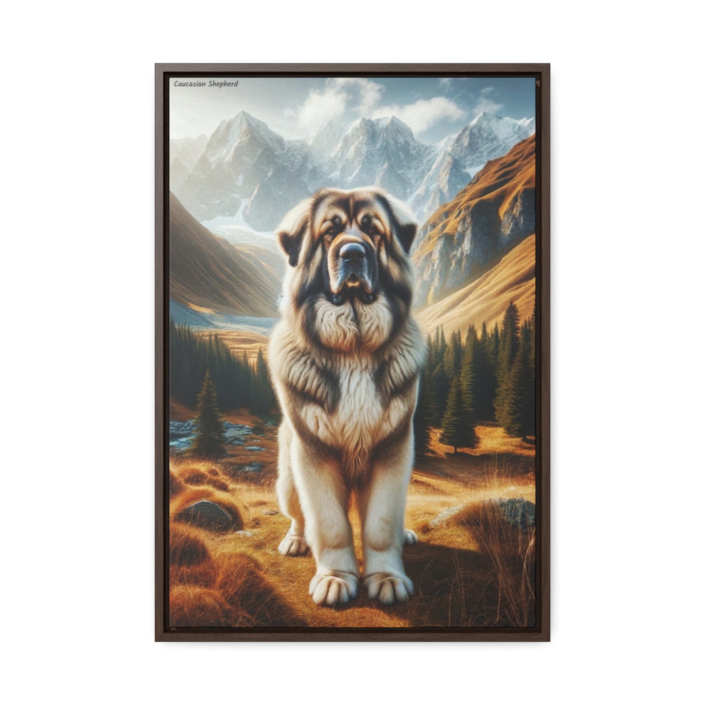 Majestic Guardian: The Caucasian Shepherd