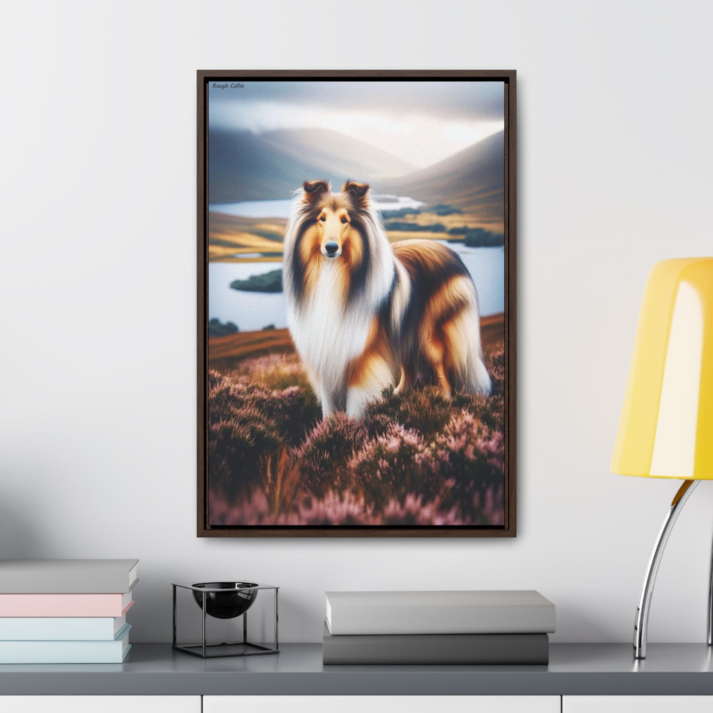 Rough Collie: Elegance and Intelligence in Art