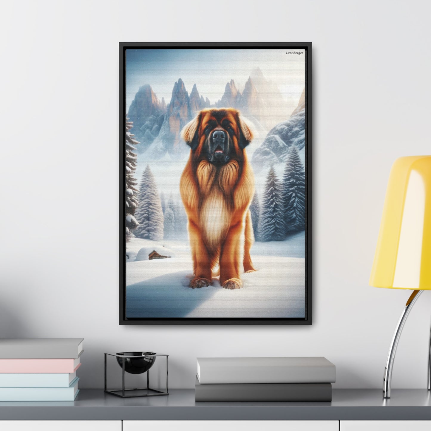 Regal Leonberger: A Digital Masterpiece by Arturo Digavi