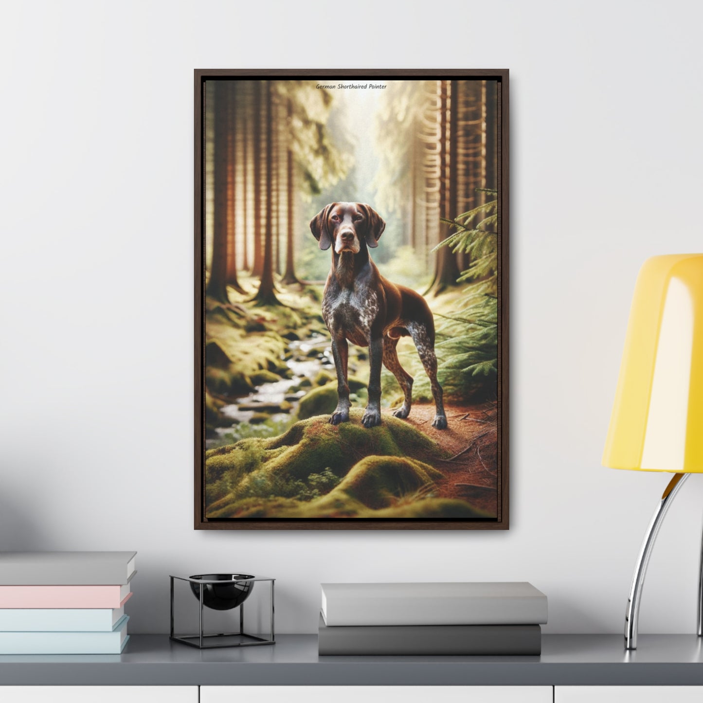 Dynamic German Shorthaired Pointer - An Artistic Masterpiece by Arturo Digavi