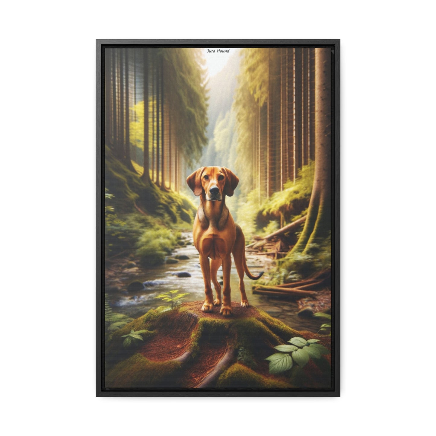 The Graceful Jura Hound: A Stunning Artwork by Arturo Digavi