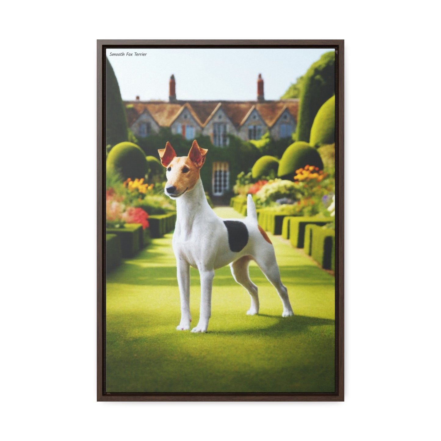 Smooth Fox Terrier: A Vibrant Portrait by Arturo Digavi