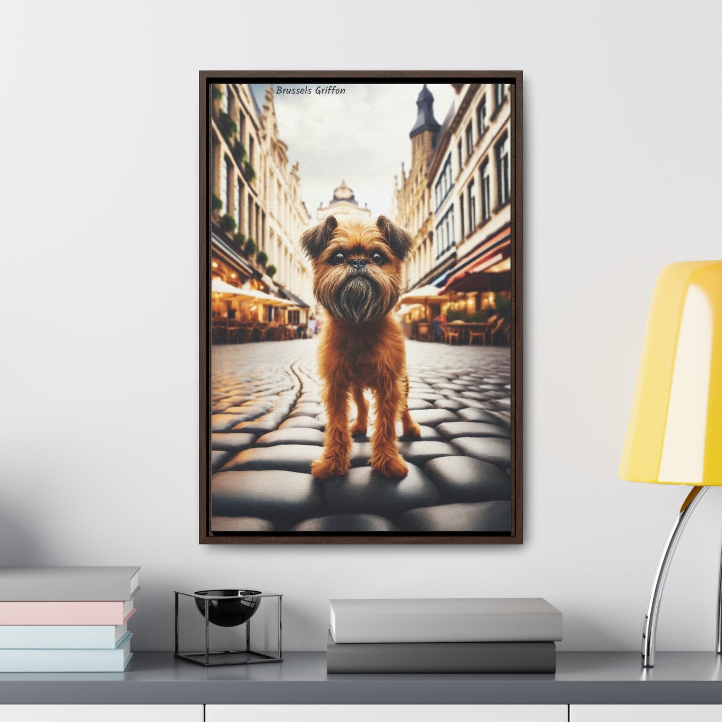 Charming Brussels Griffon: A Digital Masterpiece