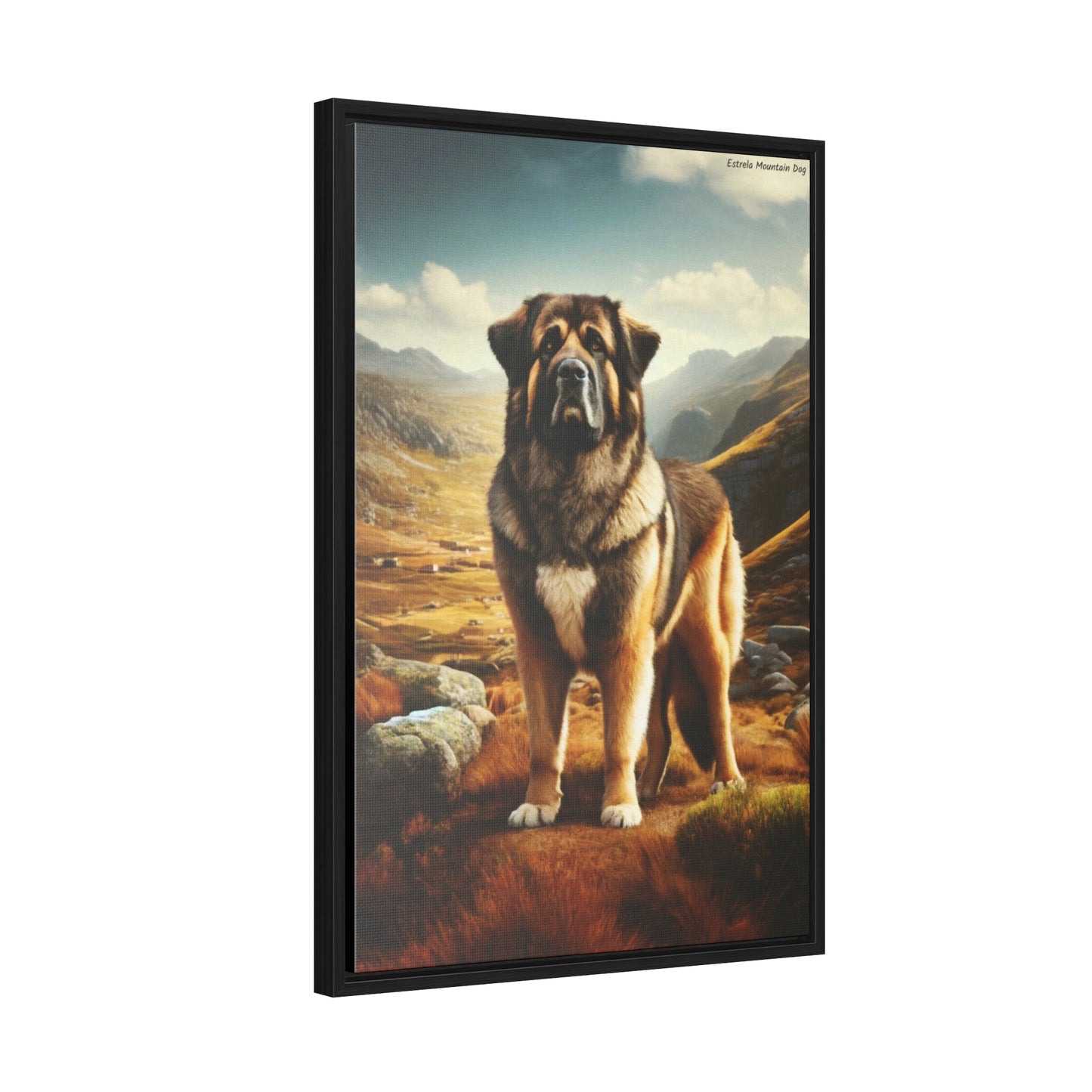 Estrela Mountain Dog - A Digital Artwork by Arturo Digavi