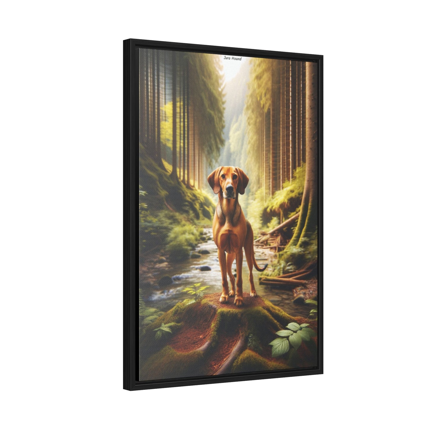 The Graceful Jura Hound: A Stunning Artwork by Arturo Digavi