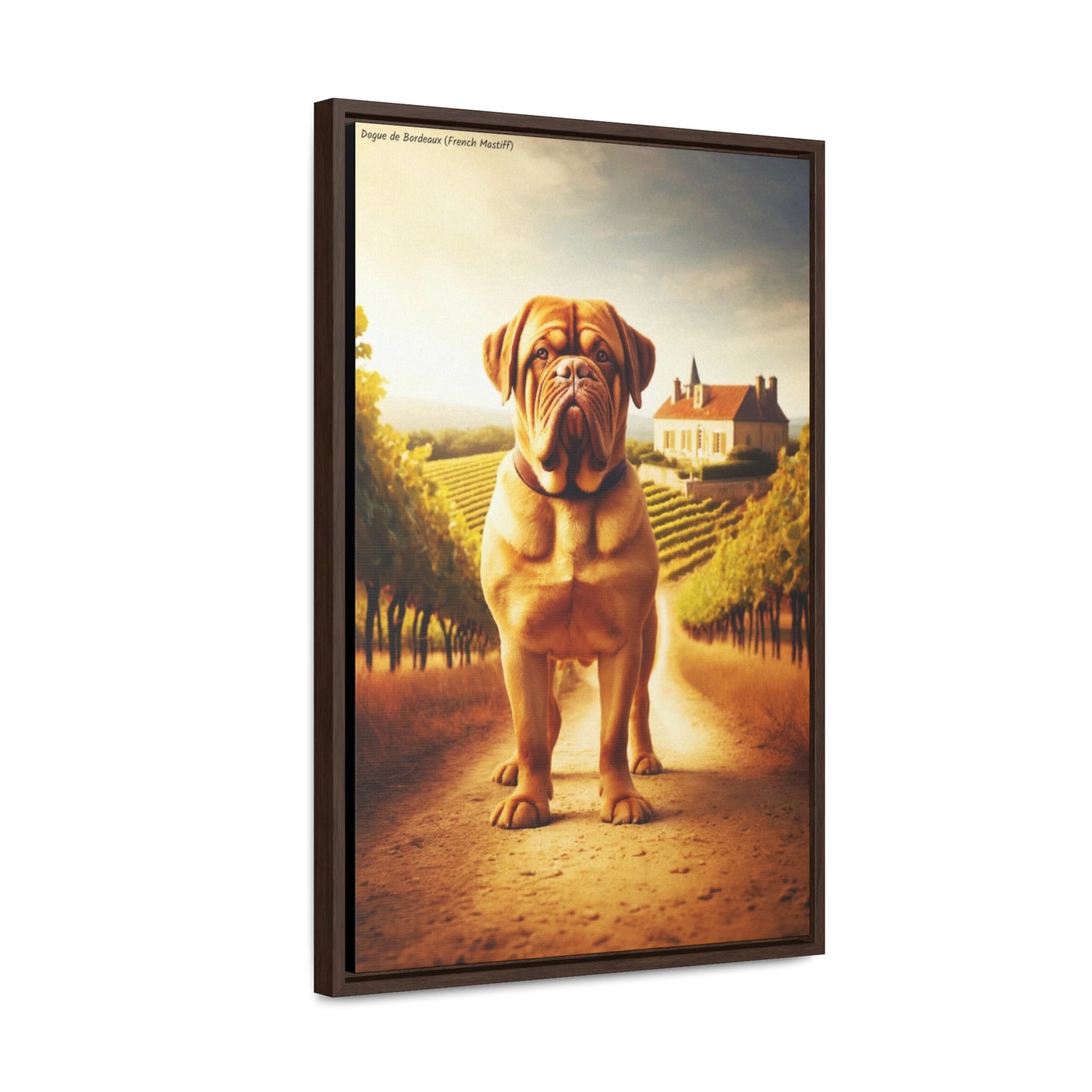 Majestic Dogue de Bordeaux in Digital Art