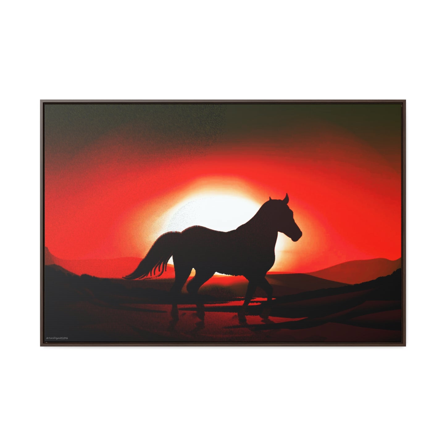 Desert Serenity: Limited Edition Masterpiece by Arturo Digavi