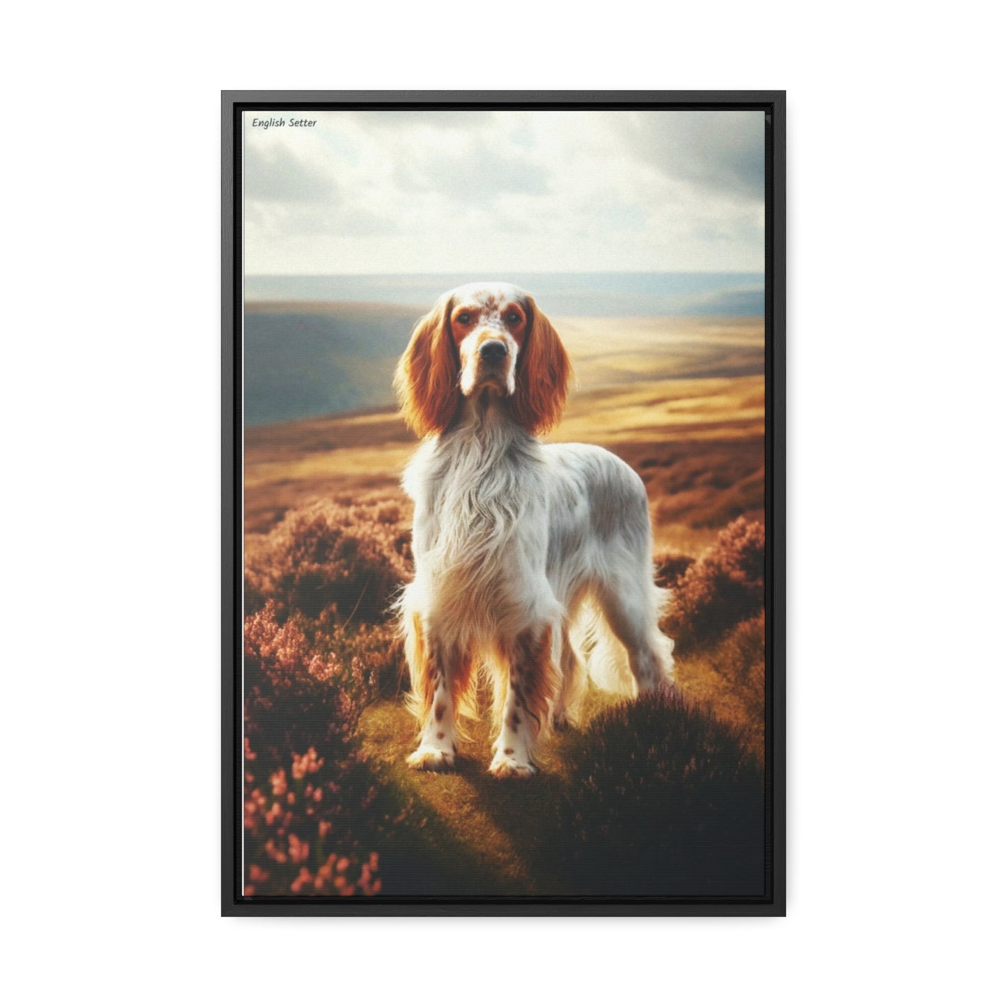 Majestic English Setter - A Digital Masterpiece by Arturo Digavi