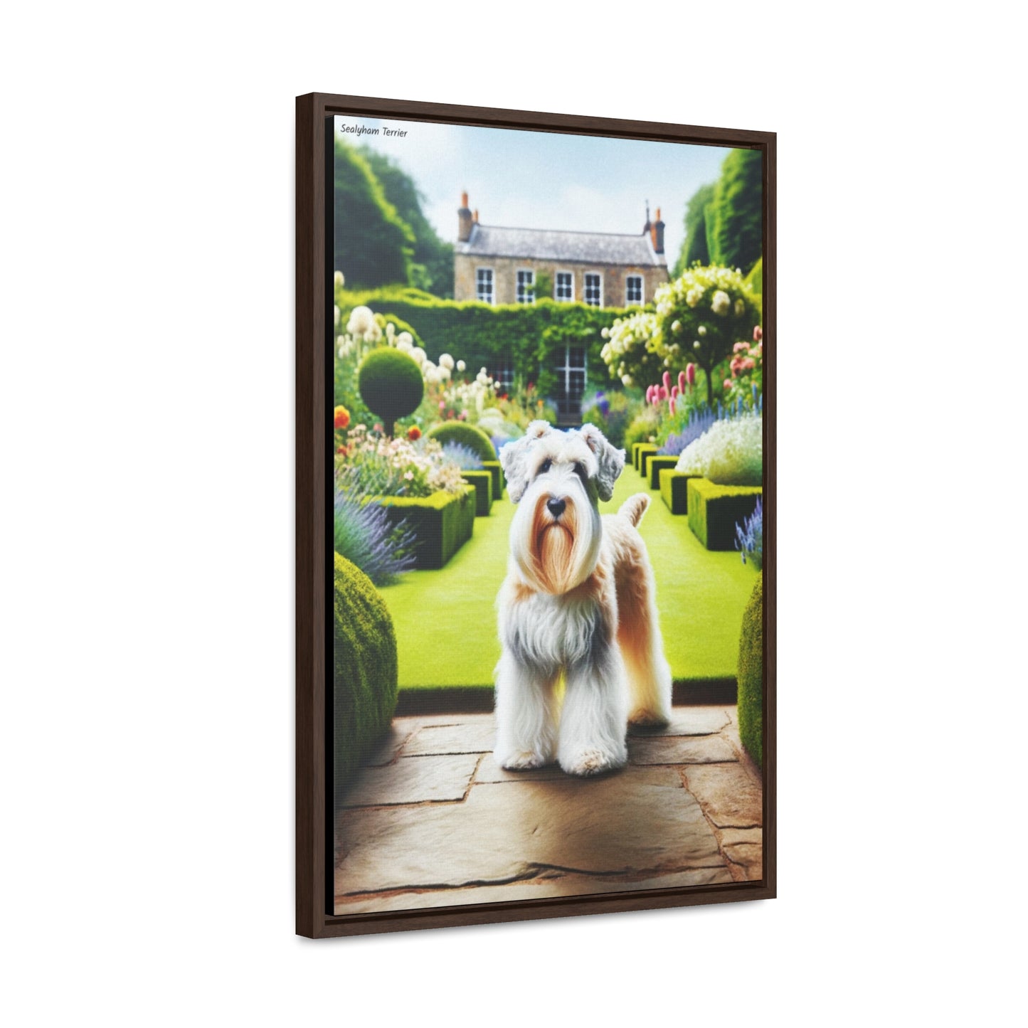 Charming Sealyham Terrier: A Digital Art Piece by Arturo Digavi