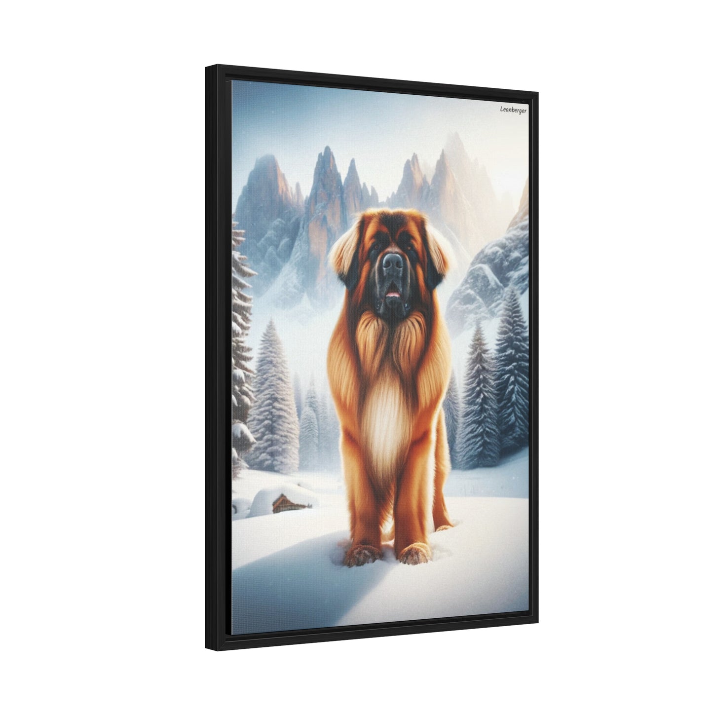 Regal Leonberger: A Digital Masterpiece by Arturo Digavi