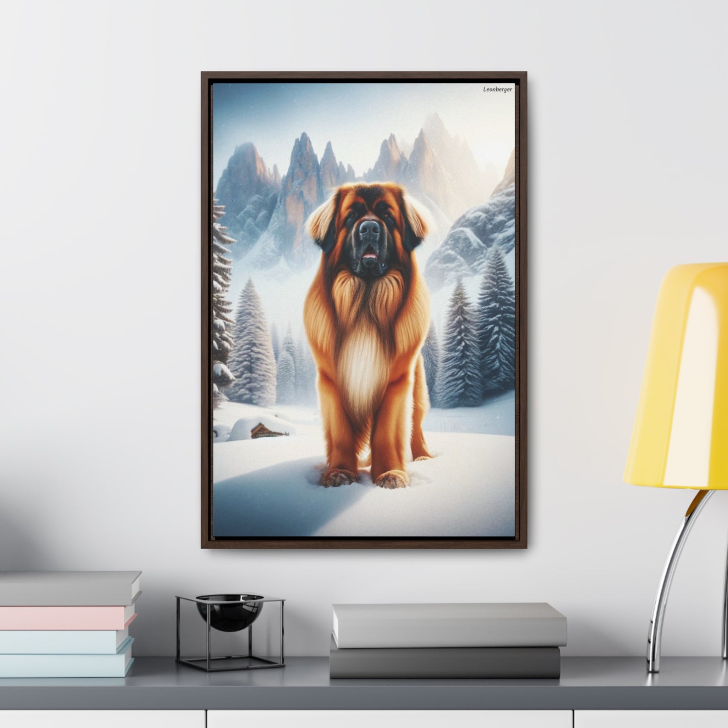 Regal Leonberger: A Digital Masterpiece by Arturo Digavi